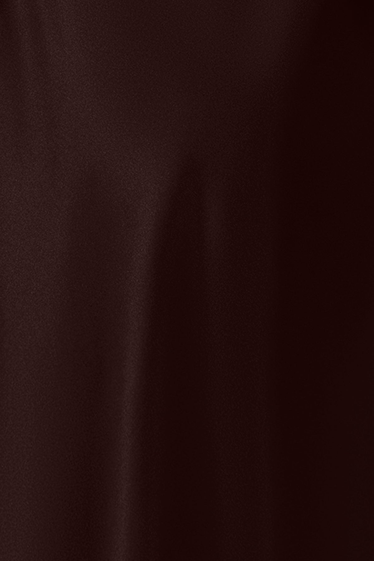 Betsy & Adam "Dove" Satin One Shoulder Bow Dress - Brown