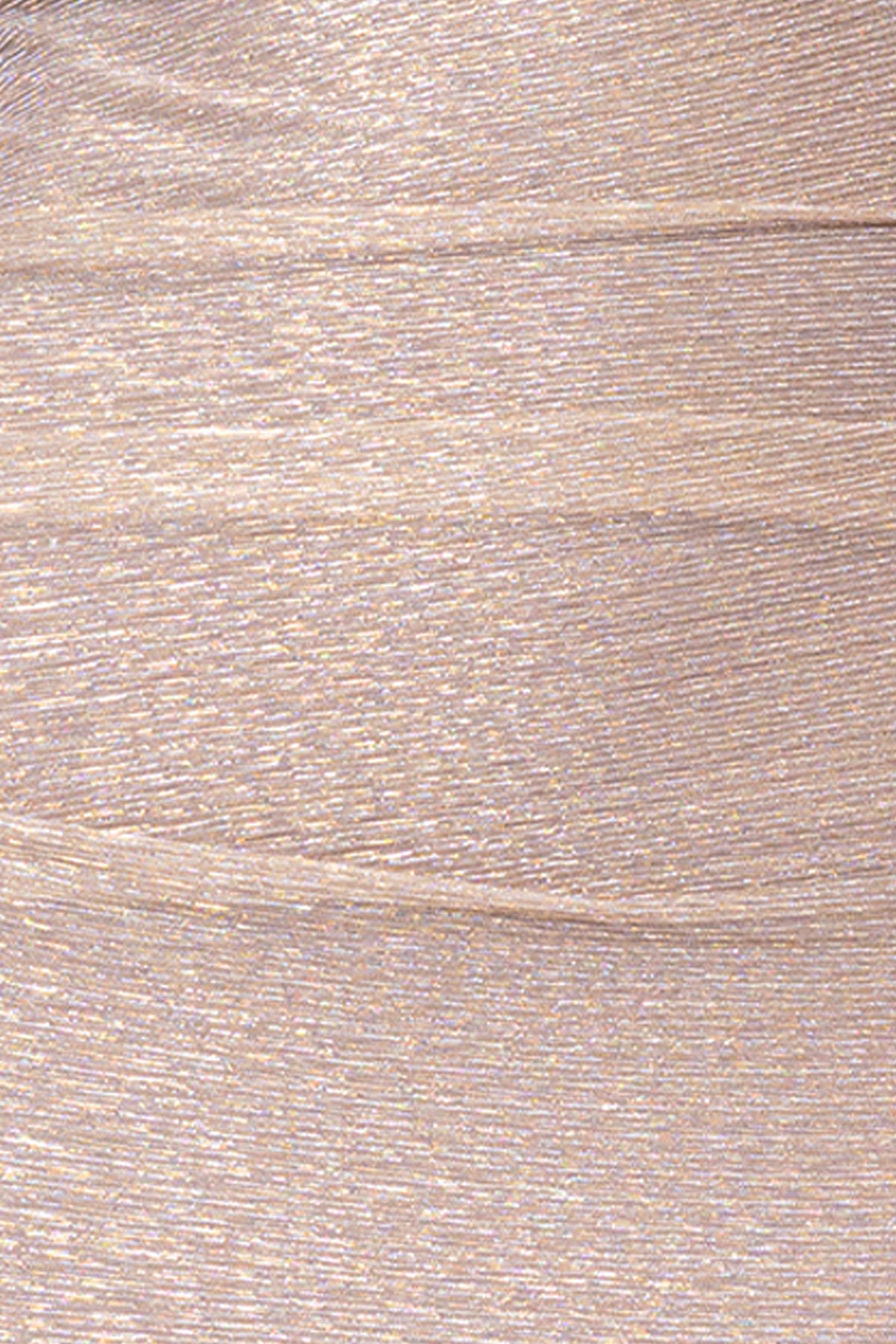 Betsy & Adam "Celine" Metallic Knit Boat Neck Dress - Gold/Silver