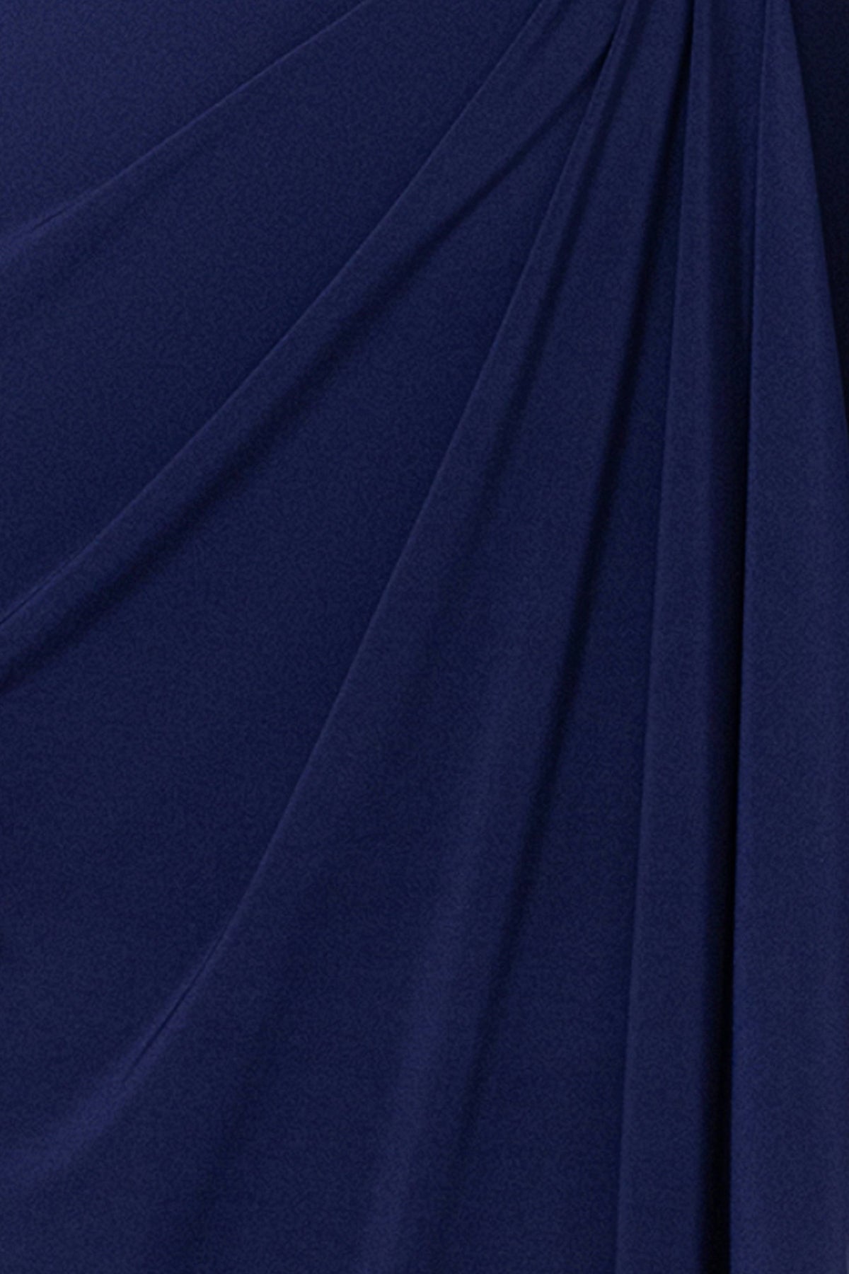 Betsy & Adam "Jeanette" Stretch Knit Long Sleeve Dress - Navy